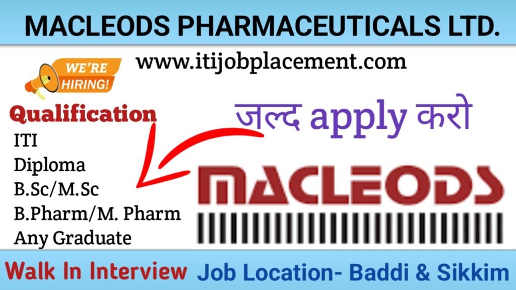 MACLEODS PHARMACEUTICALS LTD