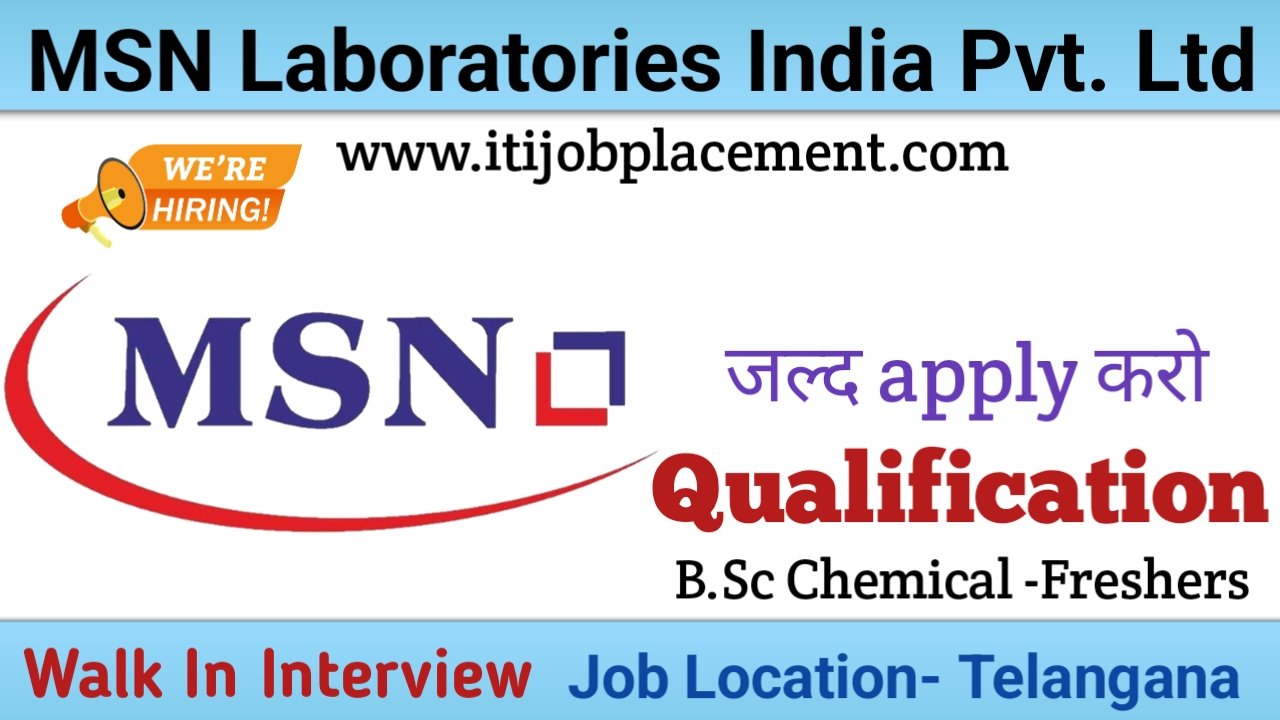 MSN Laboratories India Pvt Ltd