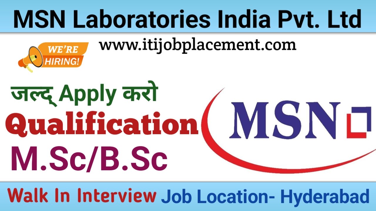 MSN Laboratories India Pvt. Ltd