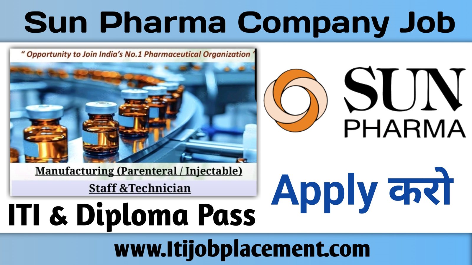 Sun Pharma Company job