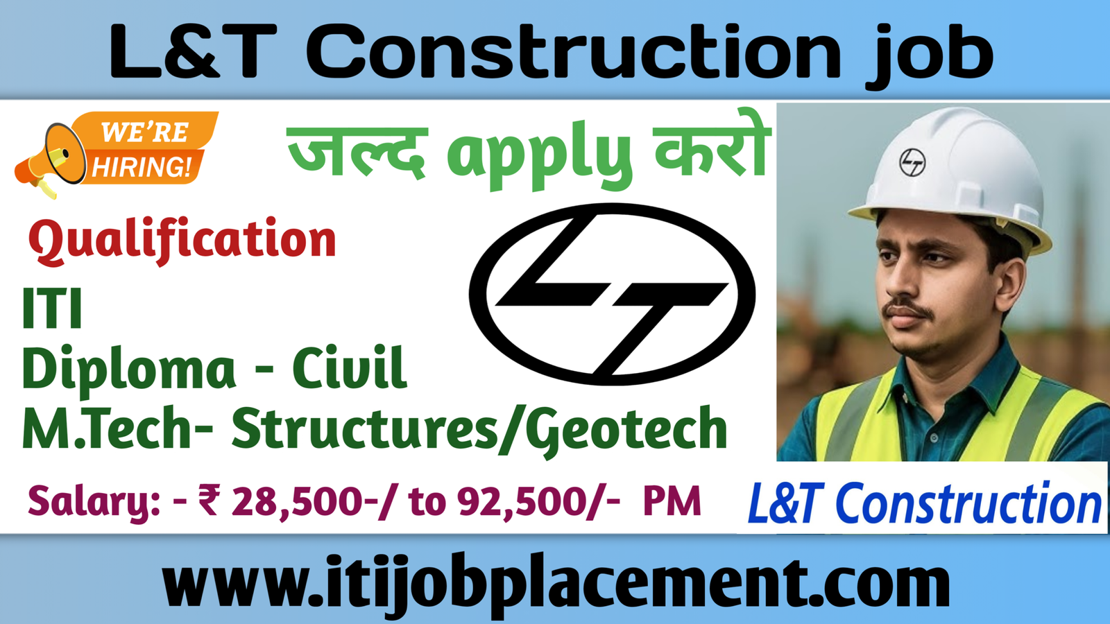 L&T Construction job